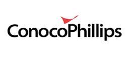 It is a logo for a company called conoco phillips.