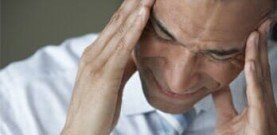 Man having a headache — chiropractor in Clearfield, UT