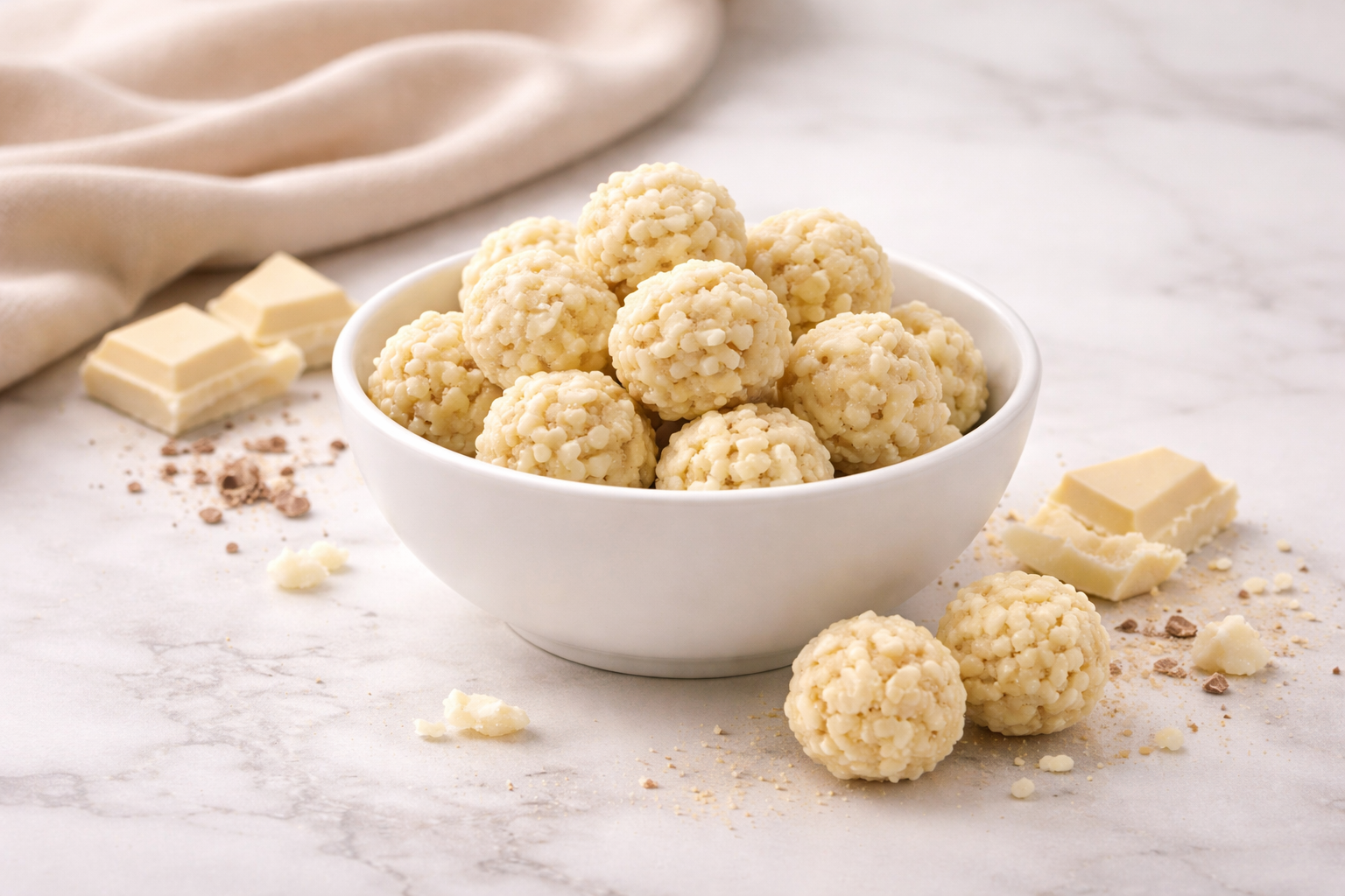 Diet 4U - Proteïne Bites - Witte Chocolade