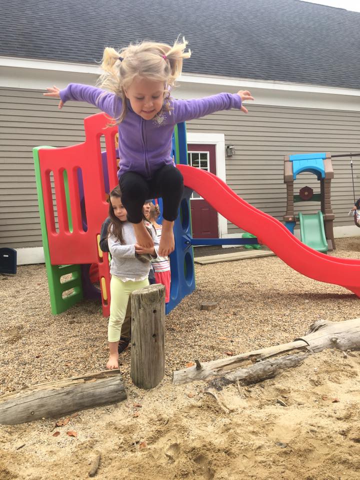 Children playing in playground - Child Care Centers in Hollis, NH
