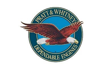 A logo for pratt & whitney dependable engines
