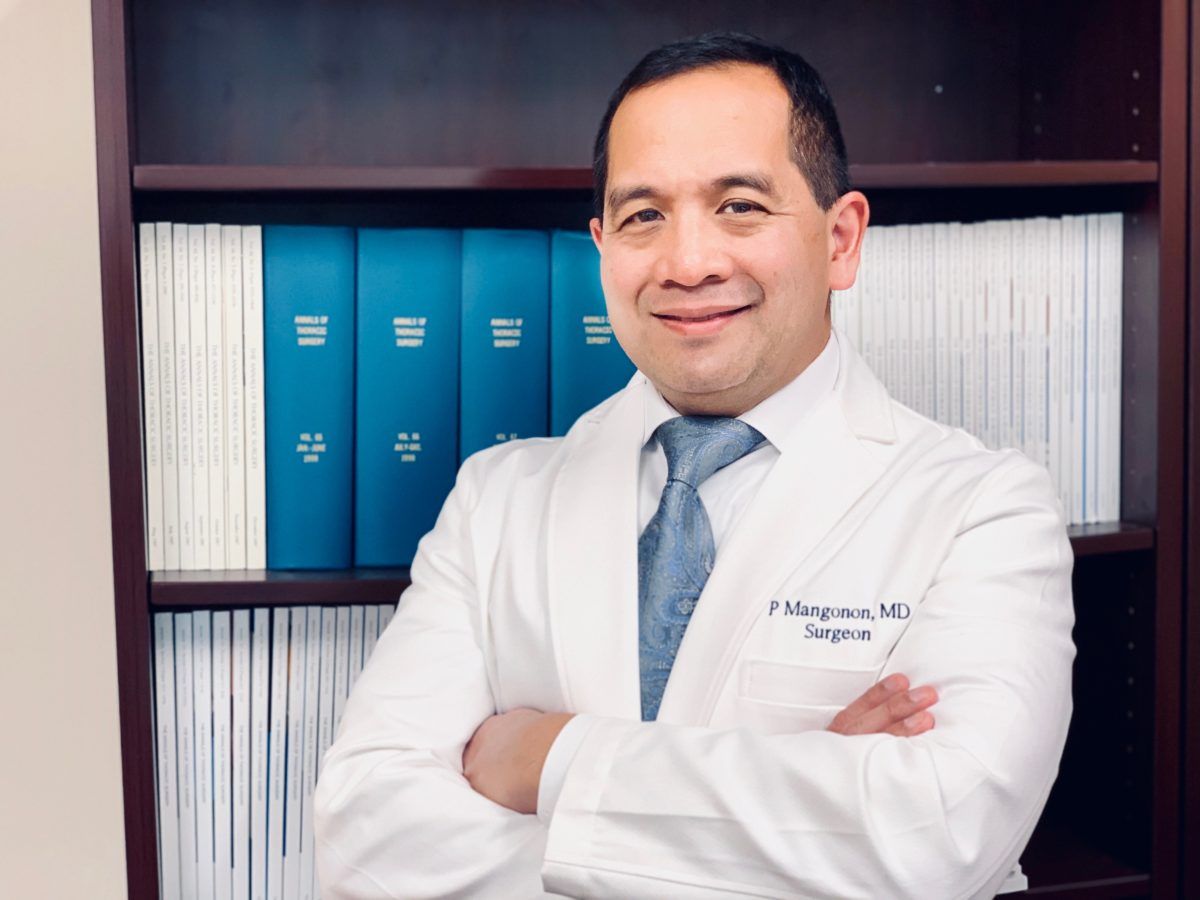 Dr.  Mangonon cardiothoracic surgery daytona beach
