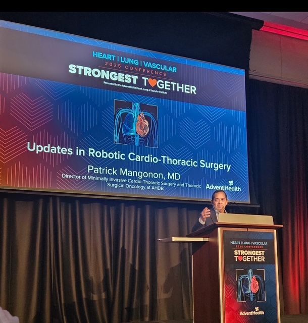 Dr. Mangonon seminar about cardiothoracic surgery