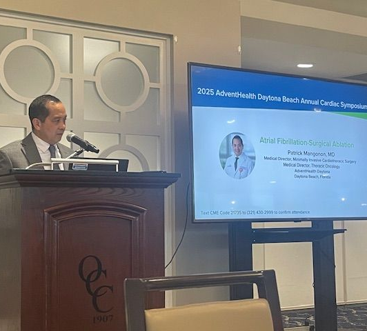 Dr. Mangonon cardiothoracic surgery daytona beach