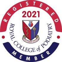 Registered Member of Royal College of Podiatry