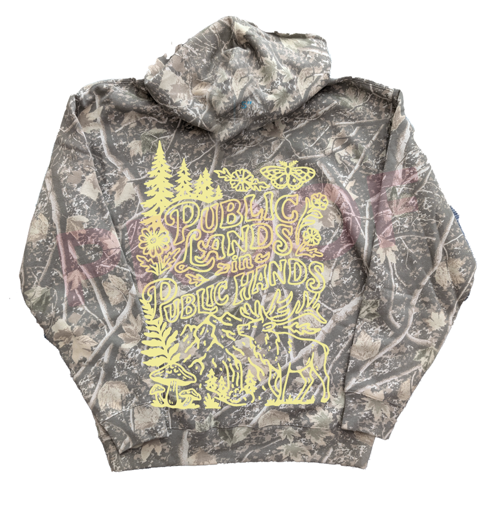 Deadwood Camo Public Lands Unisex Hooded Sweatshirt