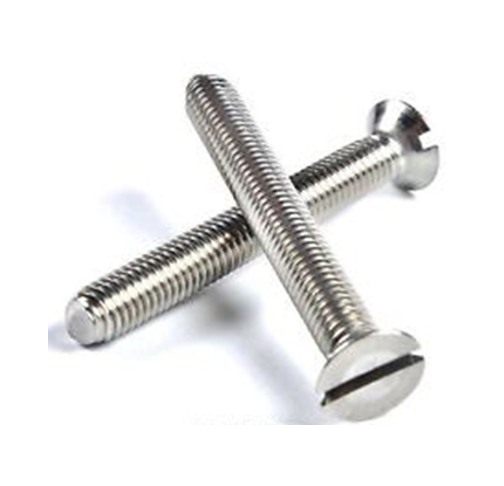 Slotted countersunk machine screws