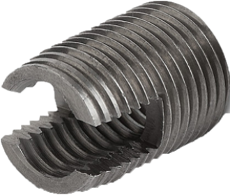 A close up of an insert