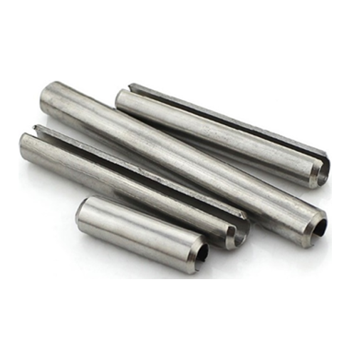 A bunch of stainless steel spring pins 