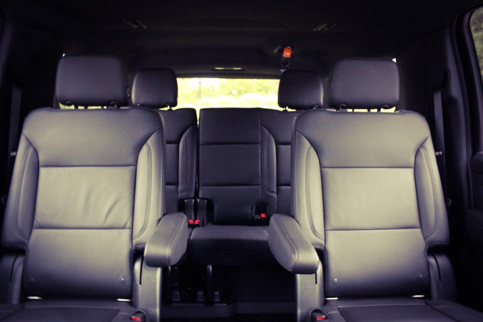 Luxury SUV interior
