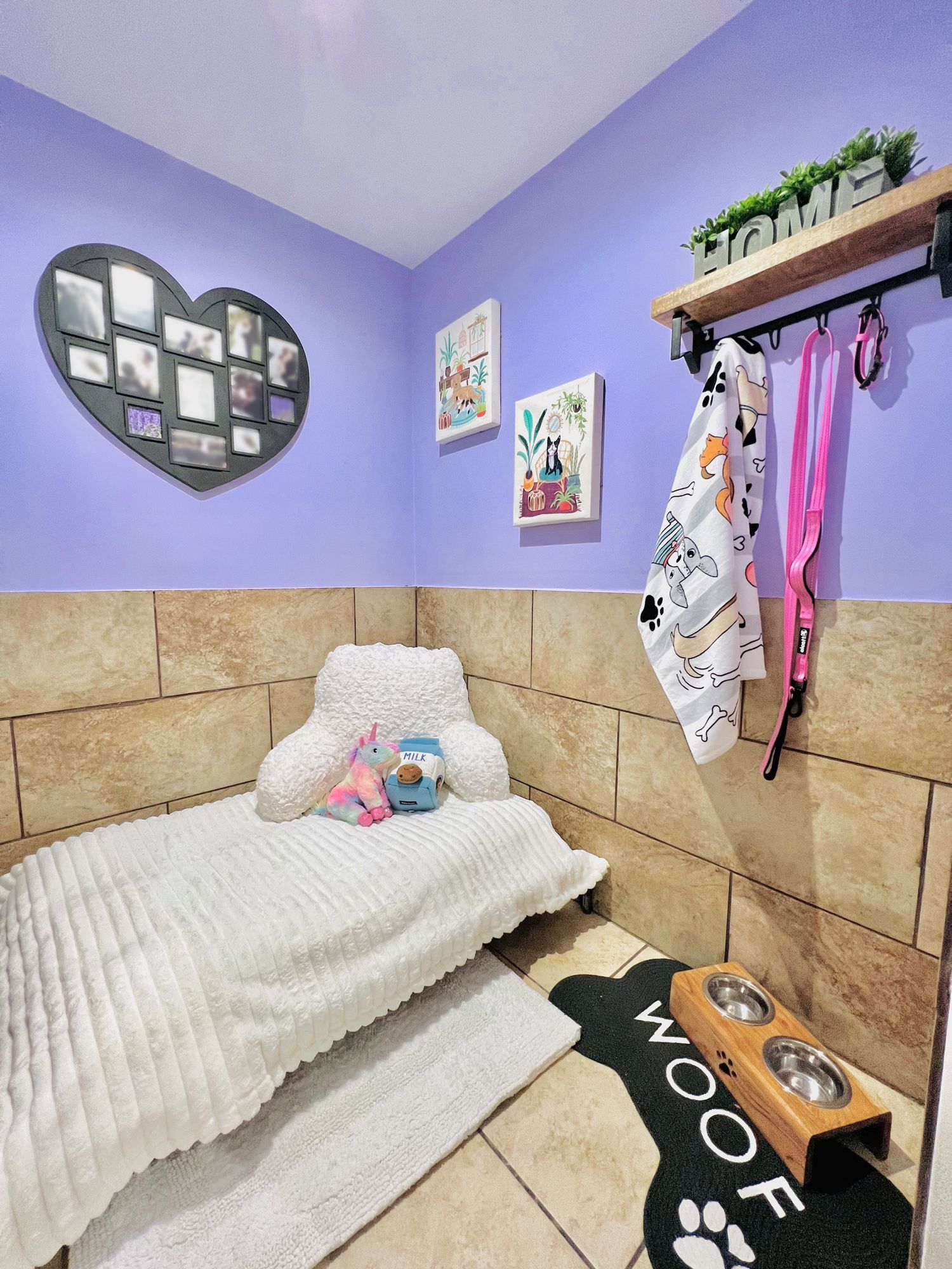 Lux lavender suite - pet resort suite in San Francisco, CA