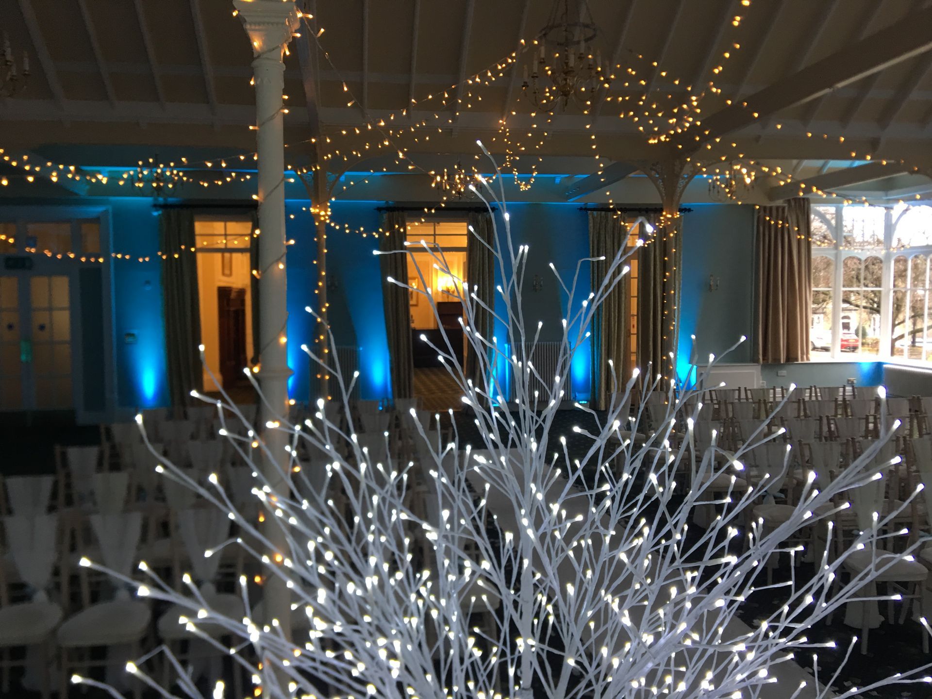 Wedding Lighting and AV Sound and Event Production from Exclusive Entertainments, Harrogate, Yorkshire