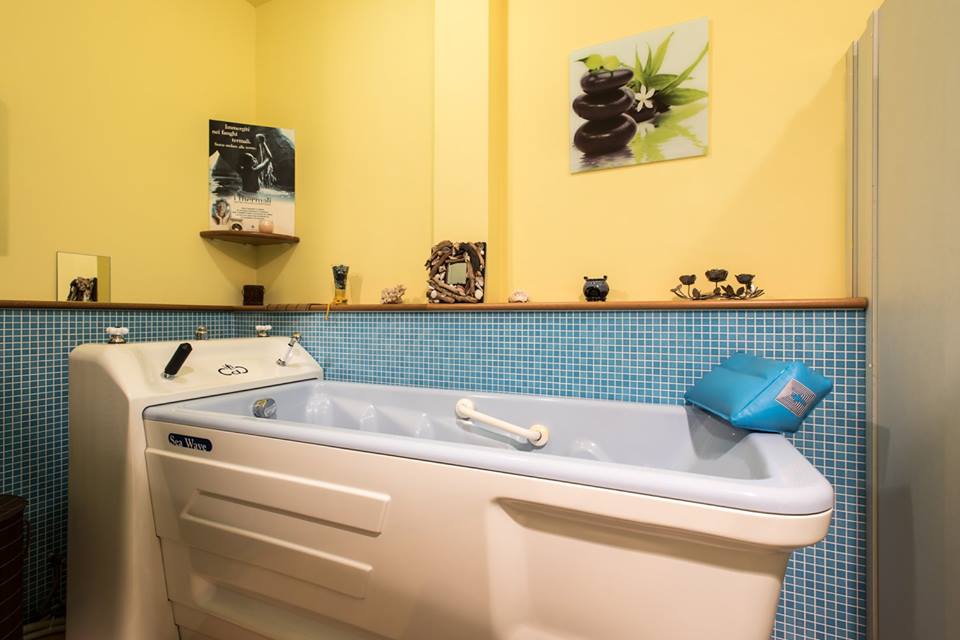 vasca per trattamento estetico corpo