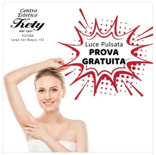 promo prova gratuita luce pulsata ascelle