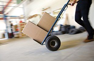 Pushing Boxes — Storage Unit in White Plains, MD