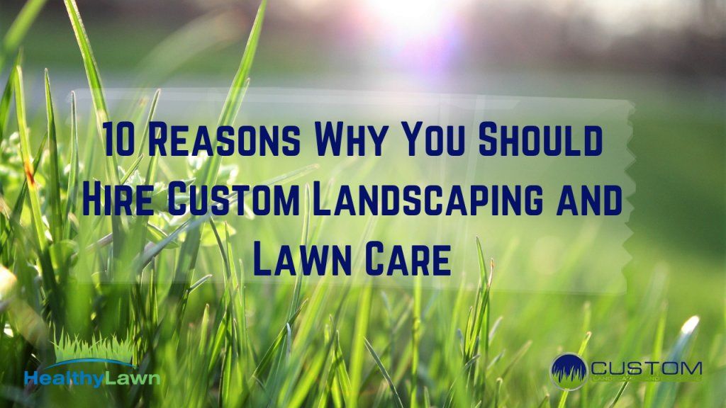 10 Reasons You Should Hire Custom Landscaping and Lawn Care