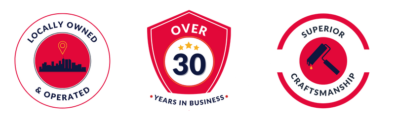 locally owned and operated, over 30 years in business, superior craftsmanship
