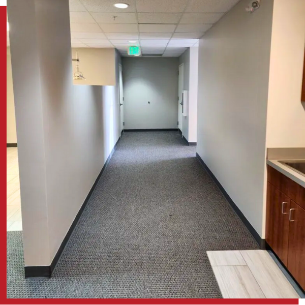 interior commercial painting project