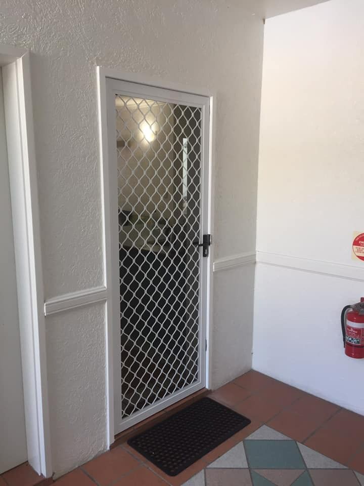 Single Security Door — Cairns All Star Glass 'n' Aluminium in Bentley Park, QLD