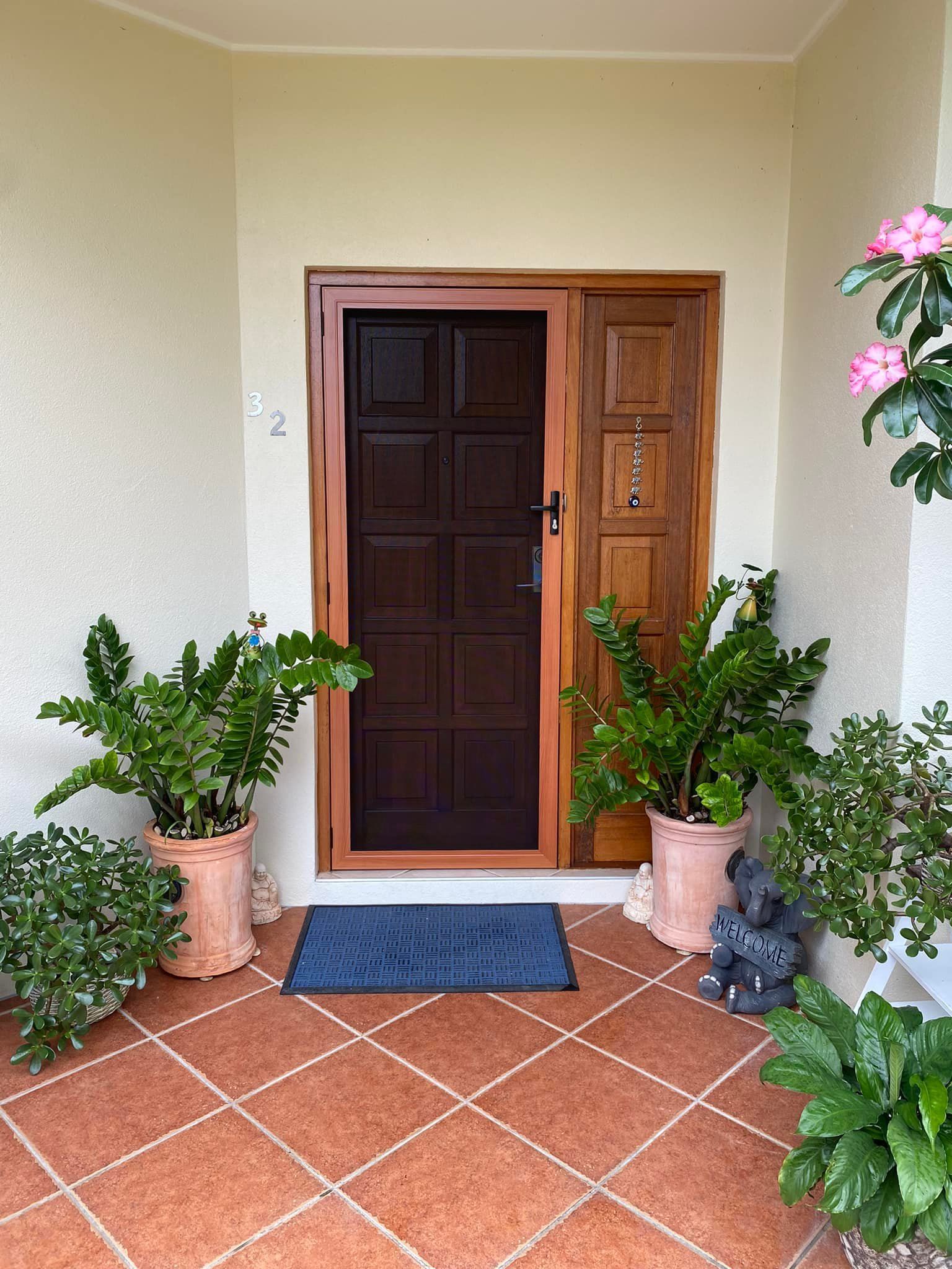 Sleek and transparent glass shower wall providing a modern and elegant touch — Cairns All Star Glass 'n' Aluminium in Bentley Park, QLD