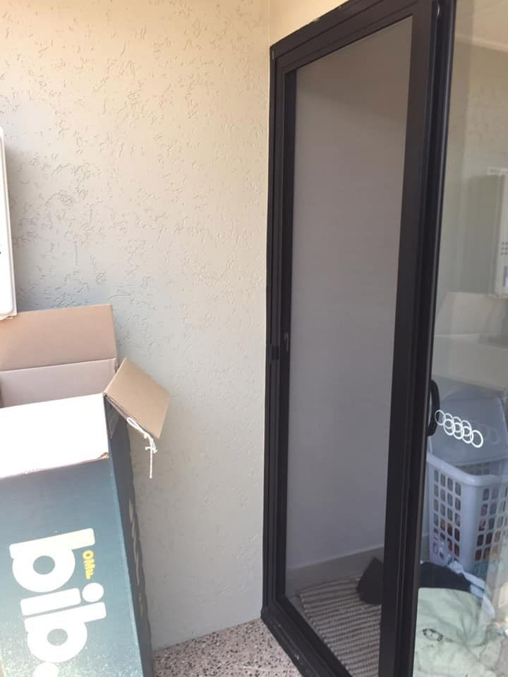 Sleek and functional glass sliding door providing easy access and a modern touch — Cairns All Star Glass 'n' Aluminium in Cassowary Coast, QLD