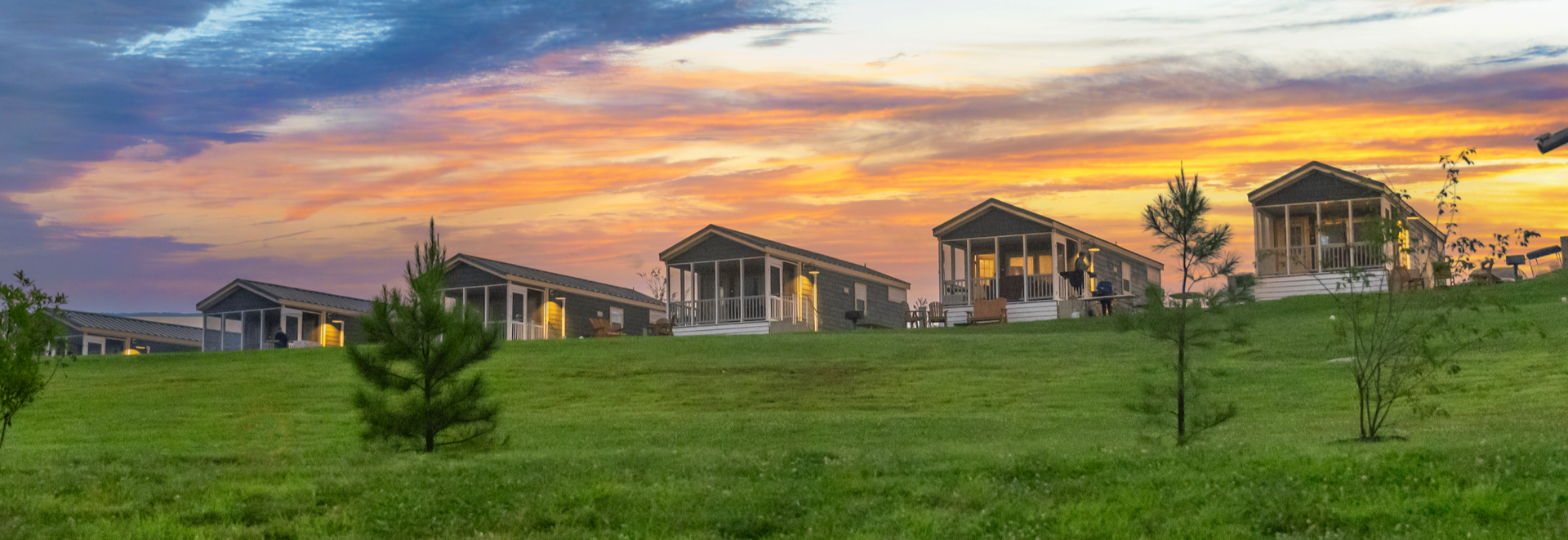 Aerial View of Vacation Rentals
