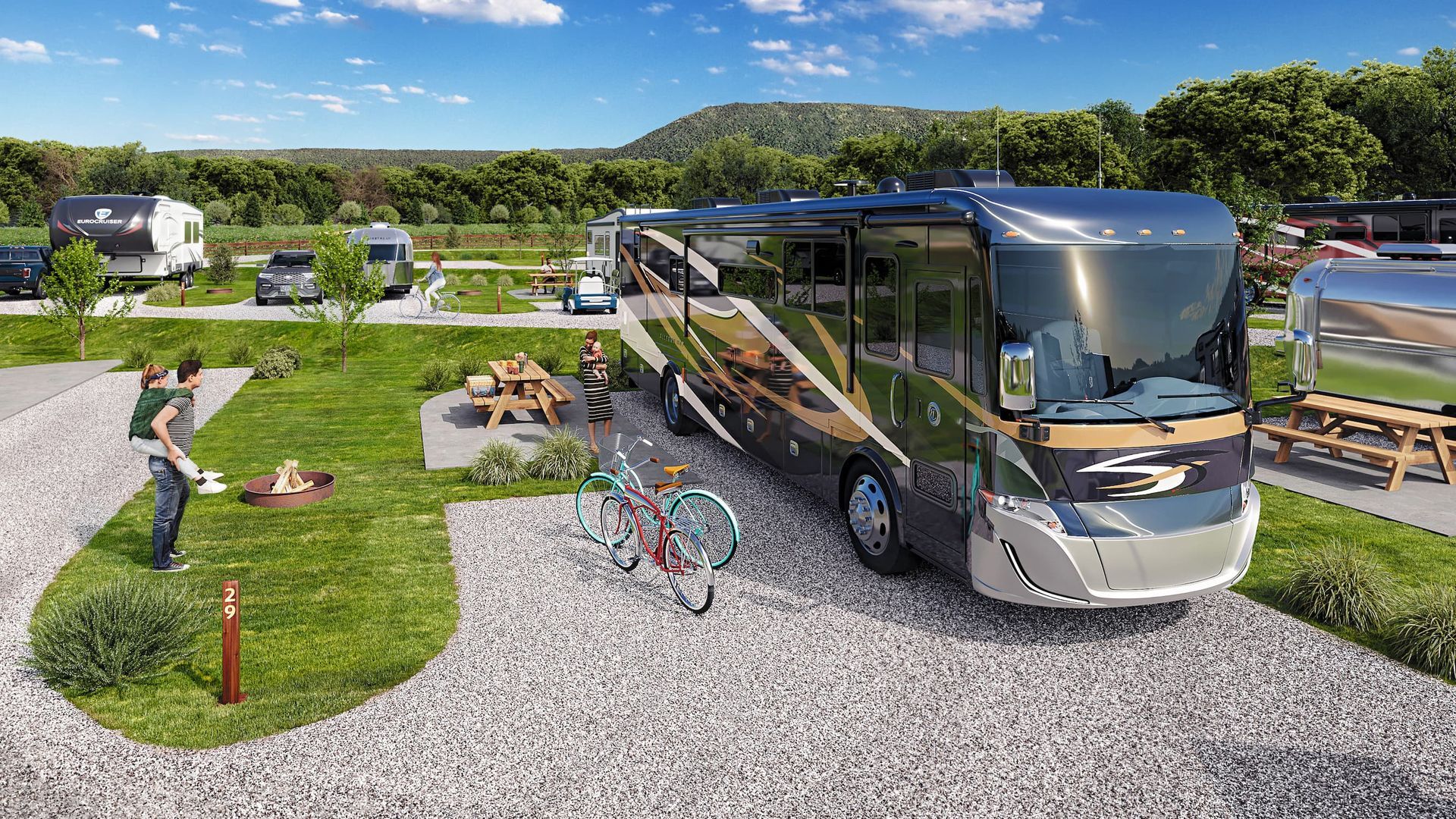 Luray RV Resort on Shenandoah River Cabin Rentals RV Tent Camping