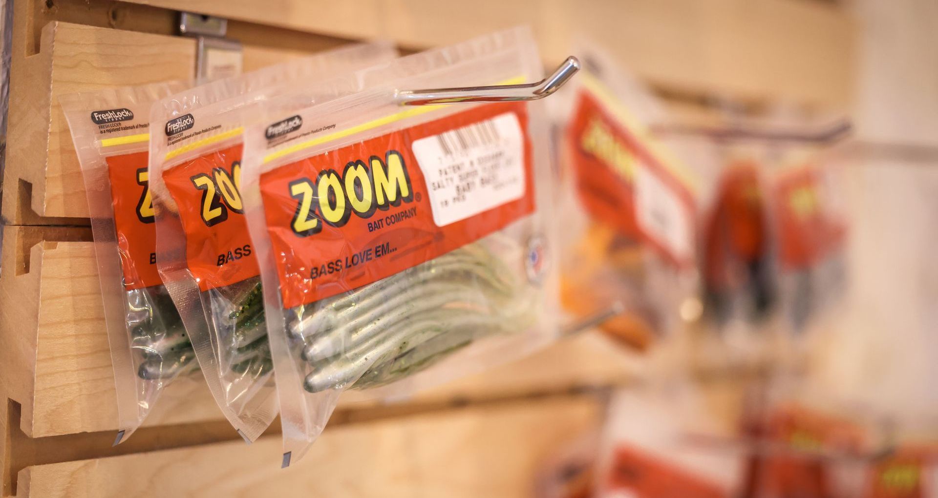Fishing bait in the Luray RV Resort & Campground Campstore