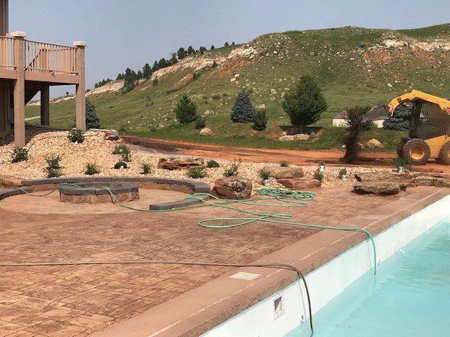 Landscape Contractor — Before Work Of A Landscape in Spearfish, SD