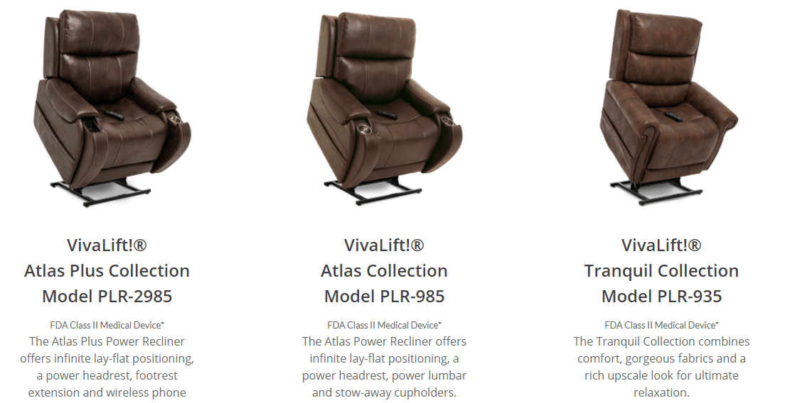 Atlas Plus 2 VivaLift Lift Chair Recliner