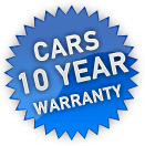 Cars 10 Year Warranty