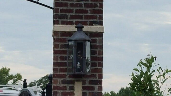 Outdoor sconce light — Electrical Service in Madison, MS