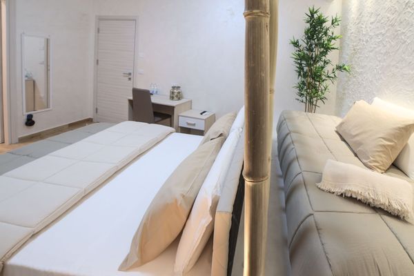 Tipologia camera Tripla con balcone e bagno in camera Bed and Breakfast Green a Castrovillari,  Provincia di Cosenza - Calabria