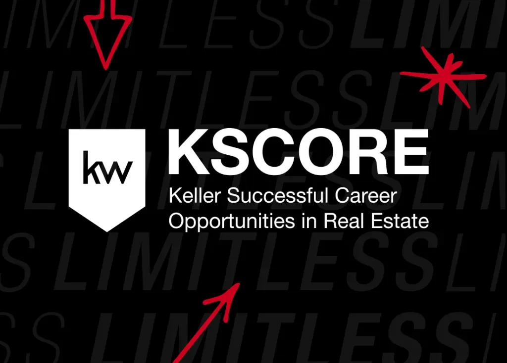 A logo for keller successful career opportunities in real estate