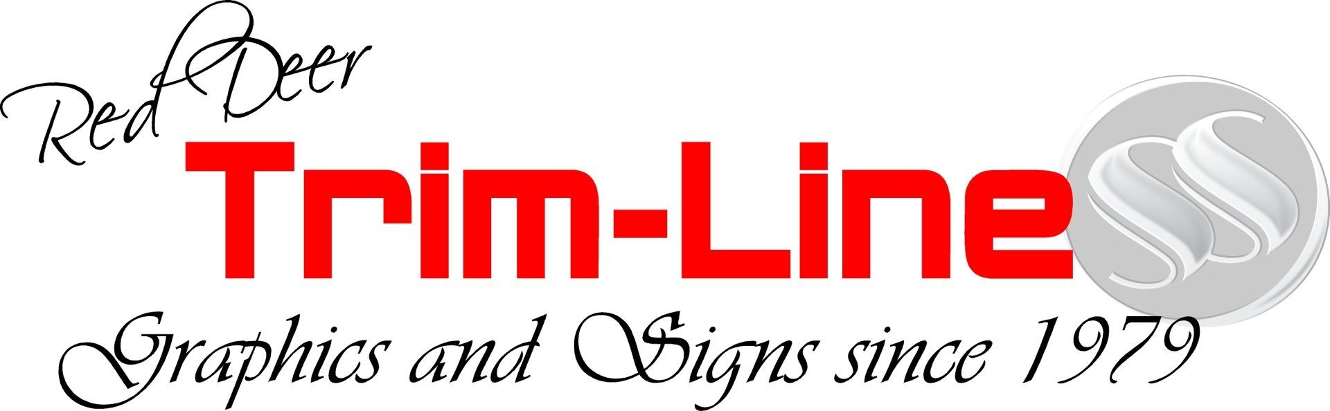 trim-line graphics and signs since 1979 logo