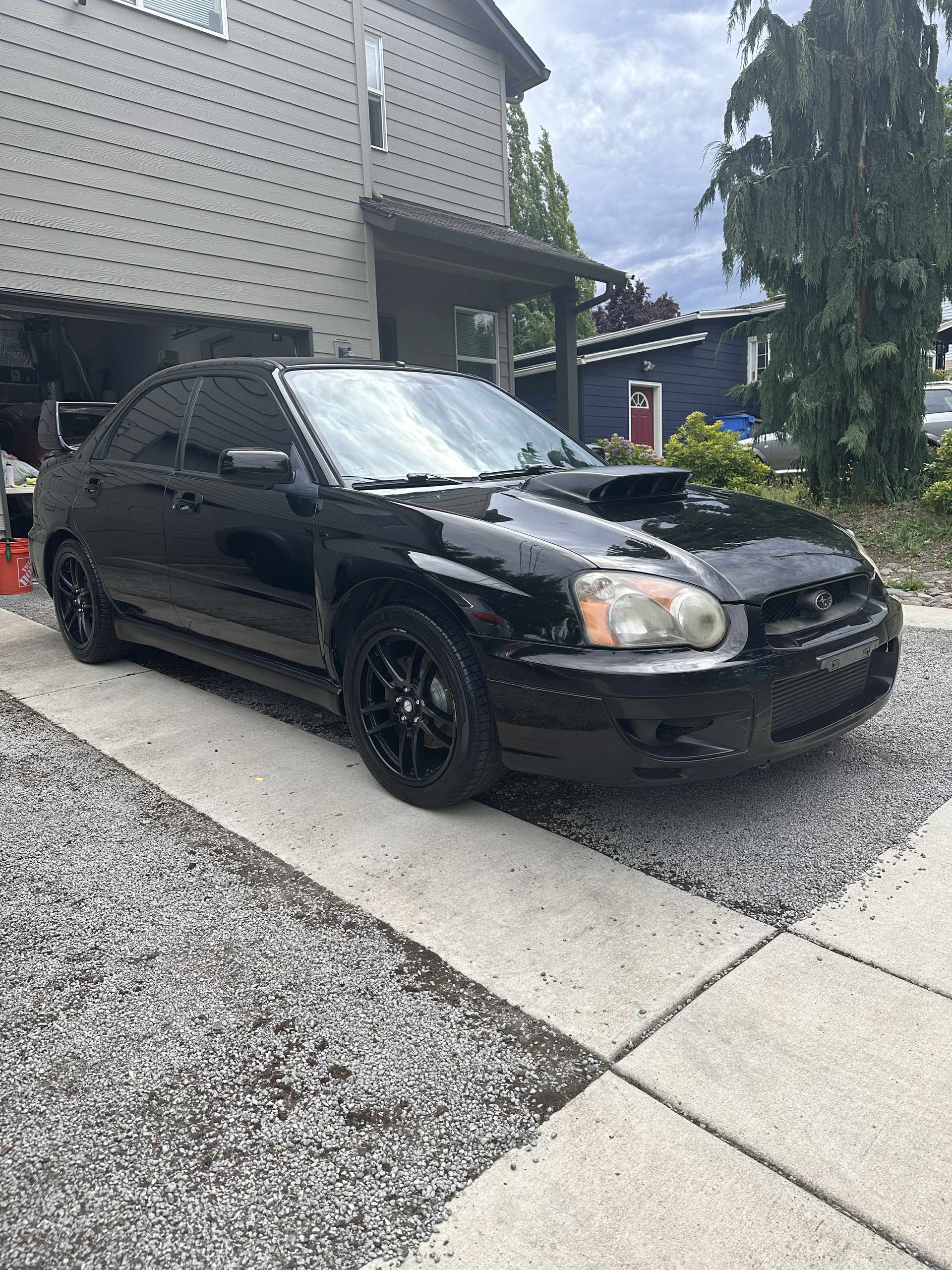 SUBARU WRX  exterior detail after