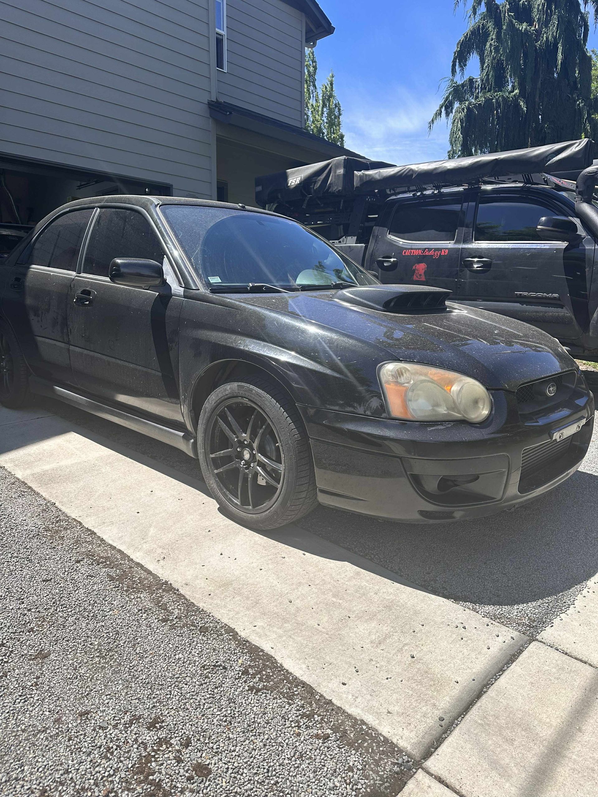SUBARU WRX  exterior detail before