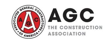 The logo for the construction association of america