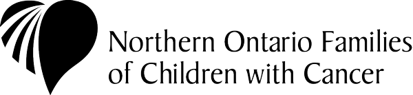 The logo for northern ontario families of children with cancer