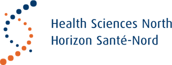 The logo for health sciences north horizon sante-nord