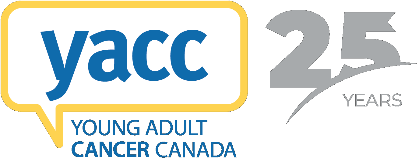 The yacc logo is for young adult cancer canada.