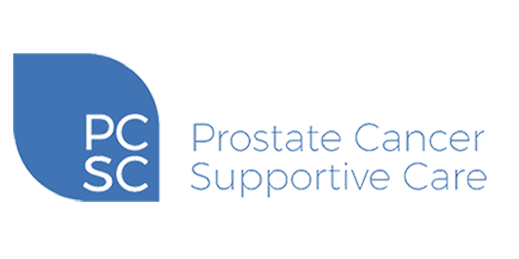 The logo for pc sc prostate cancer supportive care