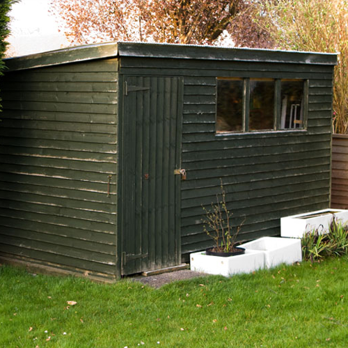 Old Wooden Garden Shed