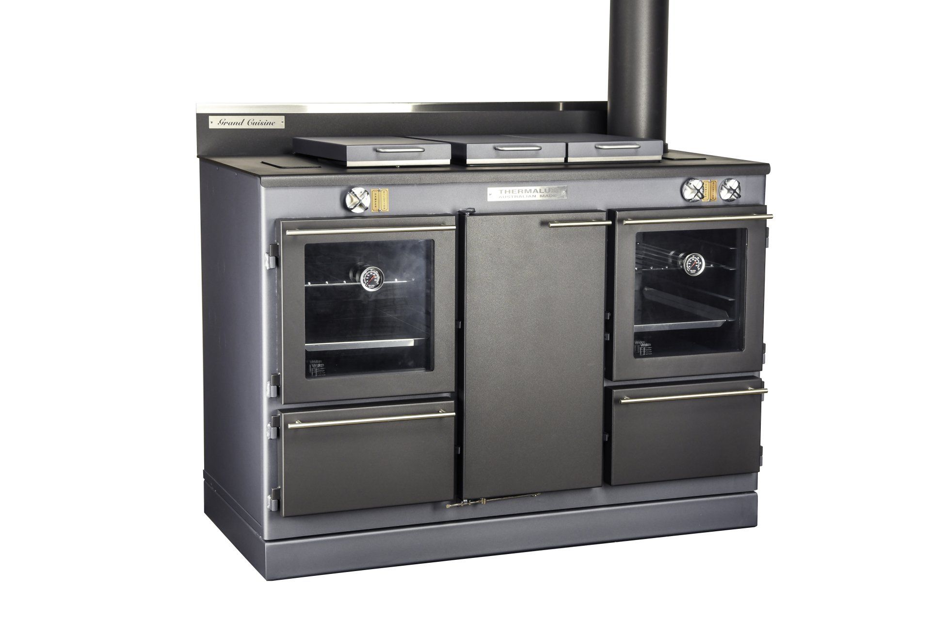 Grand Cuisine Metal Blue (Body & Hot Plate) & Black (Doors)