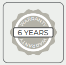 6 year warranty