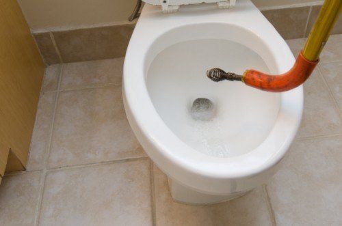 Clogged Toilet — Clogged Toilet Service in Piqua, OH