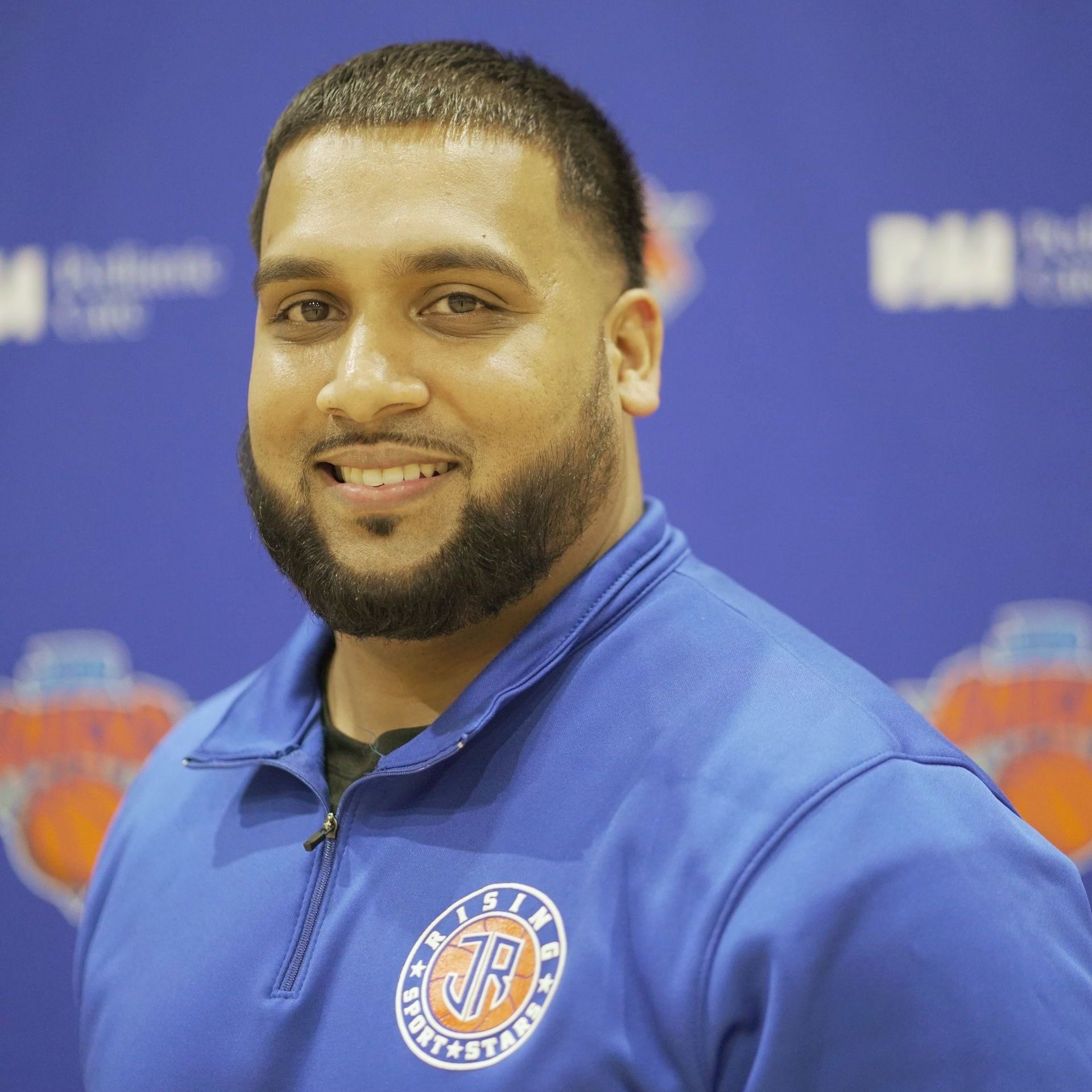 Basketball coach Jonathan