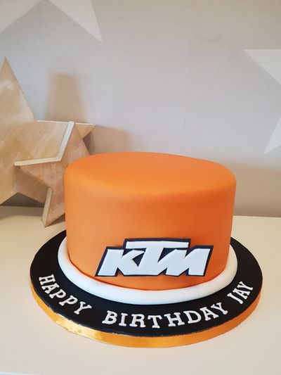 Neon Ktm Motorcross Cake Topper Motorbike Cake Topper Cake - Etsy UK