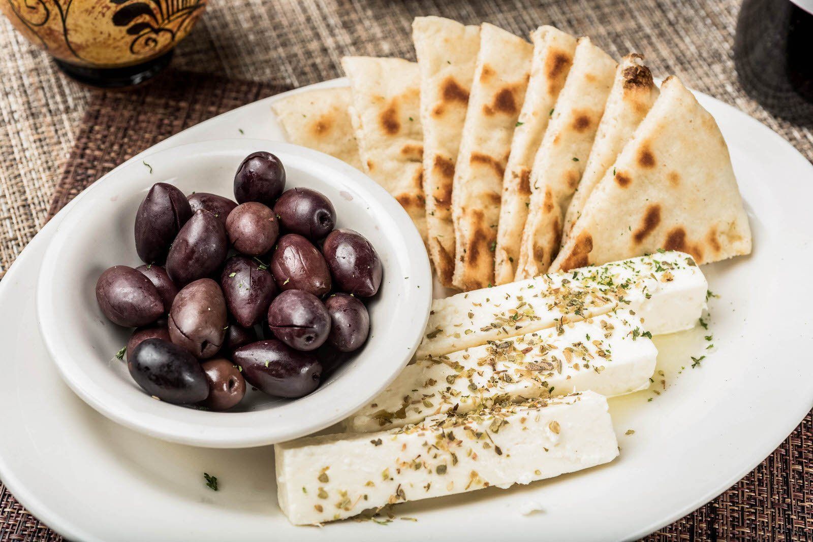 Greektown Grille catering spread