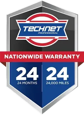 Technet Professional logo with a nationwide 24-month/24,000-mile warranty.